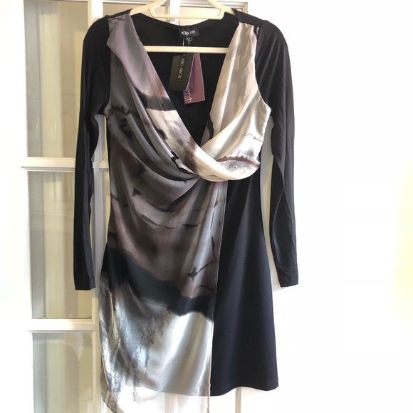 NWT Ronen Chen long sleeve dress - Size 1 (Small) - Picture 2 of 10